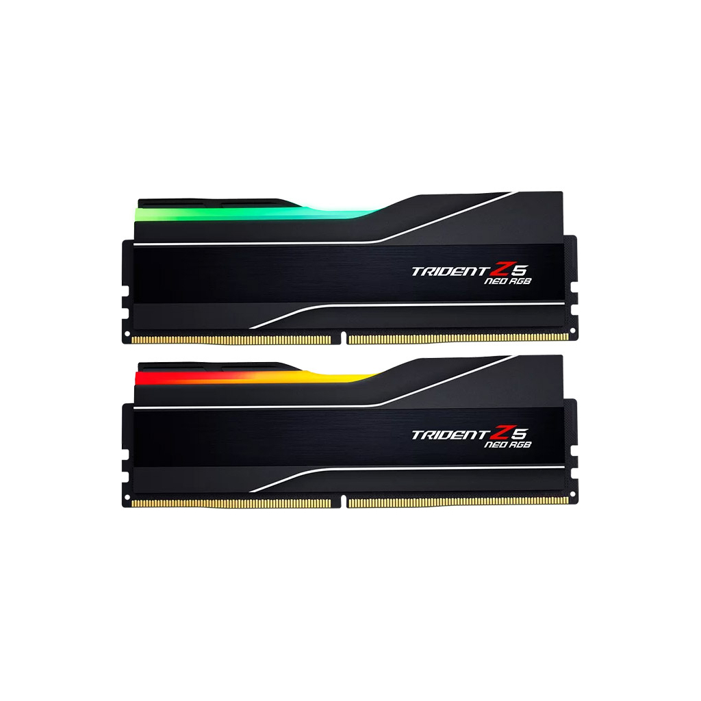 Модуль пам'яті для комп'ютера DDR5 32GB (2x16GB) 6400 MHz Trident Z5 Neo RGB Black G.Skill (F5-6400J3239G16GX2-TZ5NR) - фото 2 Модуль пам'яті для комп'ютера DDR5 32GB (2x16GB) 6400 MHz Trident Z5 Neo RGB Black G.Skill (F5-6400J3239G16GX2-TZ5NR) - фото 2