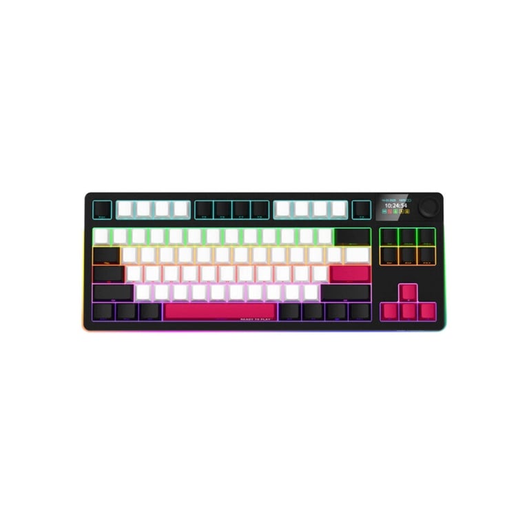 Клавіатура Lorgar KBP70TKLW Wireless TKL Mechanical Pro UA Black/Red (LRG-KBP70TKLW-BK-US) - фото 1