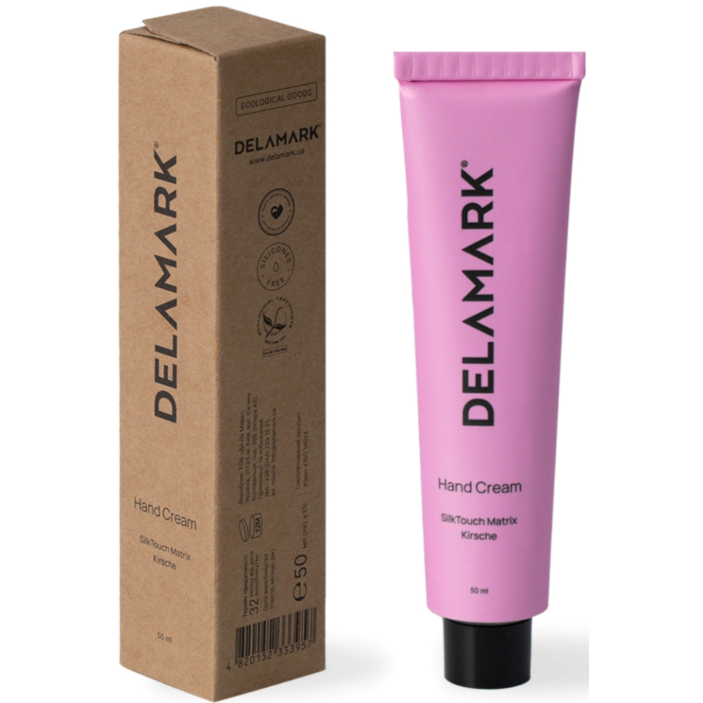 Крем для рук DeLaMark Kirsche 50 мл (4820152333957) - фото 1