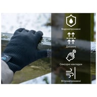 Водонепроникні рукавички Dexshell ThermFit 3.0 Gloves чорні M (DG12402BLK-M) - фото 10