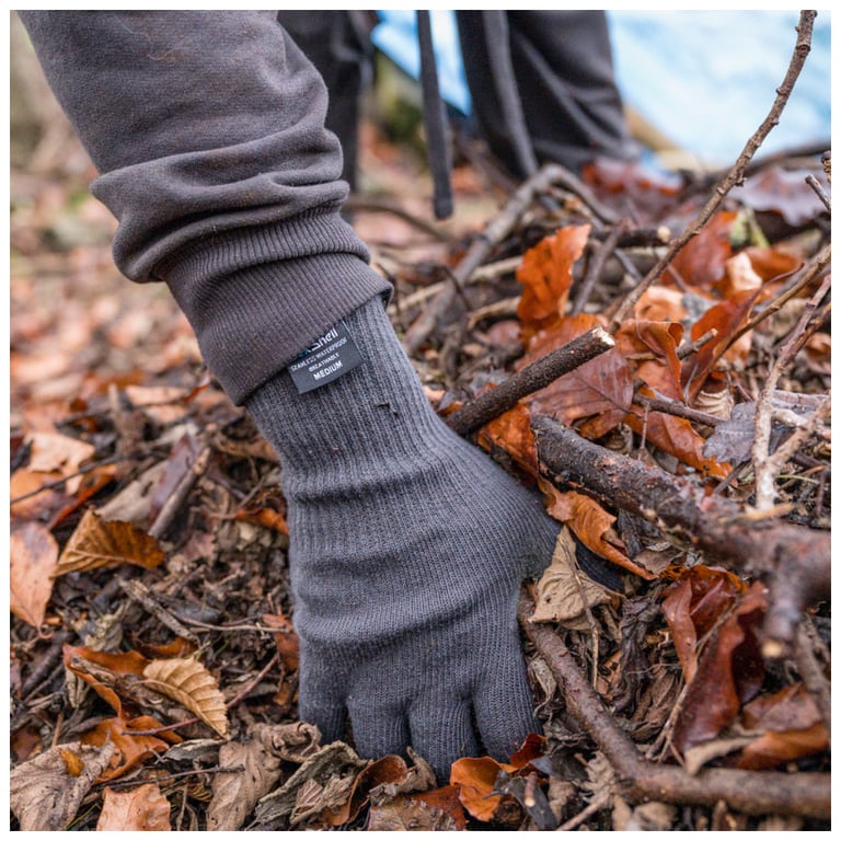 Водонепроникні рукавички Dexshell ThermFit 3.0 Gloves чорні M (DG12402BLK-M) - фото 7