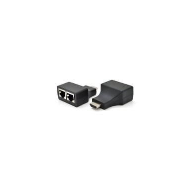 Адаптер HDMI extender passive 30m 2xCAT5E/6 720P 1080P Voltronic (YT-SCPE HDMI/2P-30m720P) - фото 1