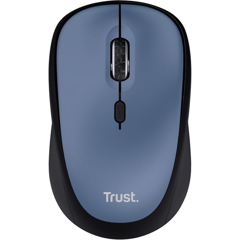 Мишка Trust Yvi+ Silent Wireless Dark Blue (25514) - фото 2