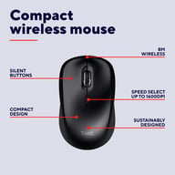 Мишка Trust Yvi+ Silent Wireless Glossy Black (25512) - фото 7
