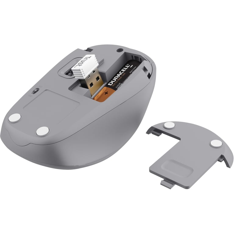 Мишка Trust Yvi+ Silent Wireless White (25513) - фото 4
