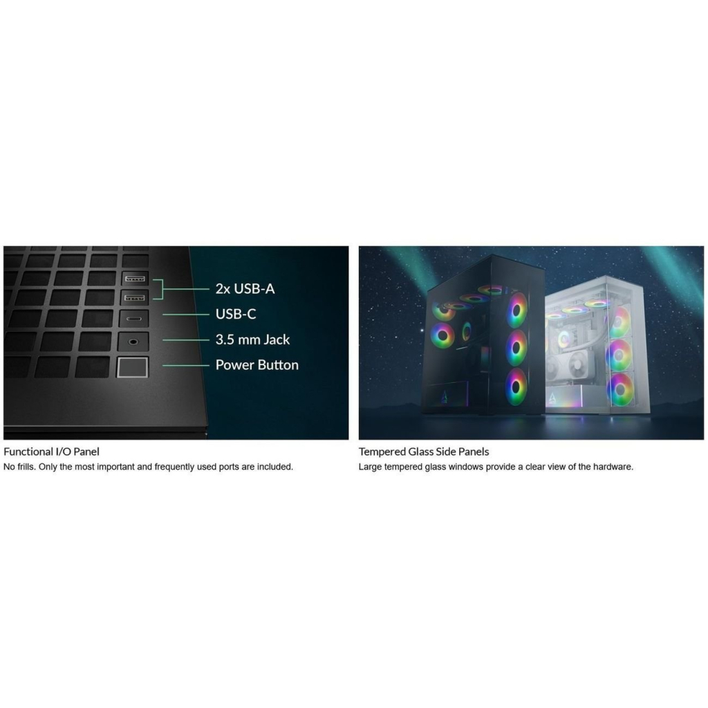 Корпус Arctic XTENDER WHT (ACPCC00014A) - фото 12 Корпус Arctic XTENDER WHT (ACPCC00014A) - фото 12