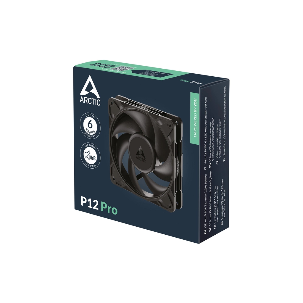 Кулер до корпусу Arctic P12 PRO (ACFAN00305A) - фото 6 Кулер до корпусу Arctic P12 PRO (ACFAN00305A) - фото 6