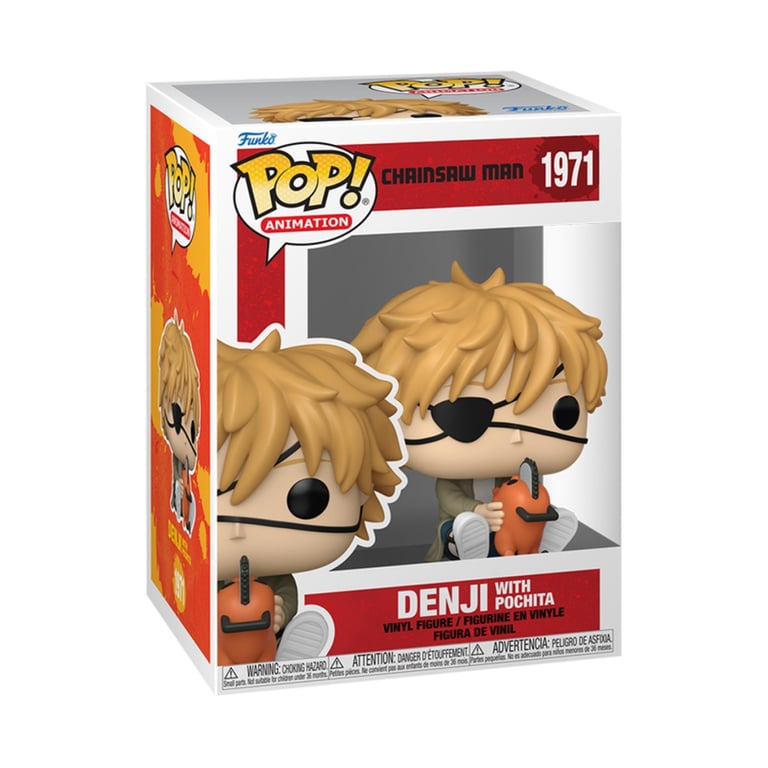 Фігурка Funko Pop Денджі та Почіта (86484) - фото 1