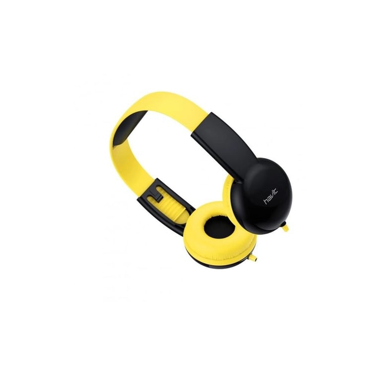 Навушники Havit HV-H211d Yellow/Black (HV-H211d) - фото 4