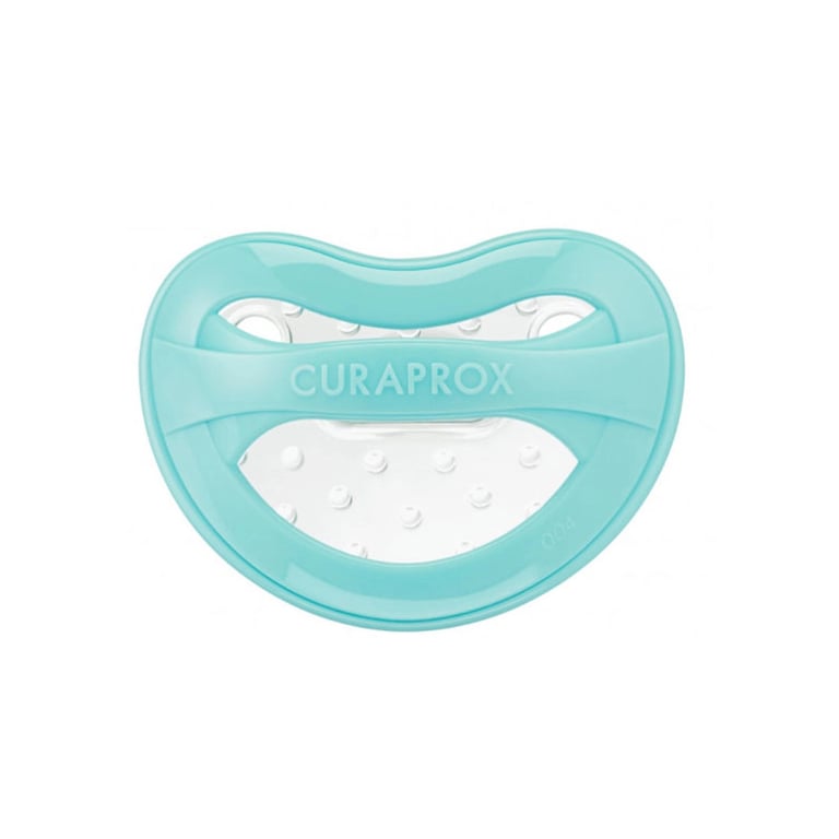 Пустушка Curaprox для дітей віком від 18 до 36 місяців Бірюзова (Babysoother turquoise s2) - фото 4