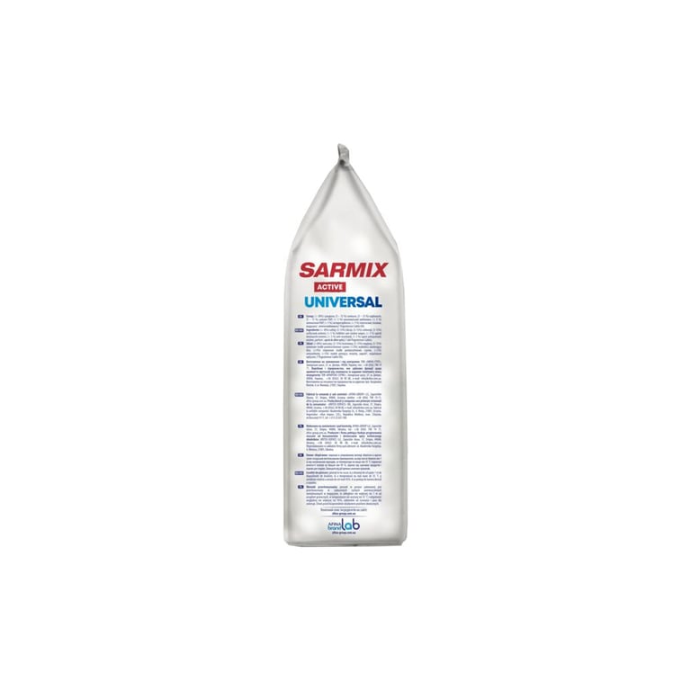 Пральний порошок Sarmix Active Universal для всіх типів прання 8 кг (4820268104137) - фото 3