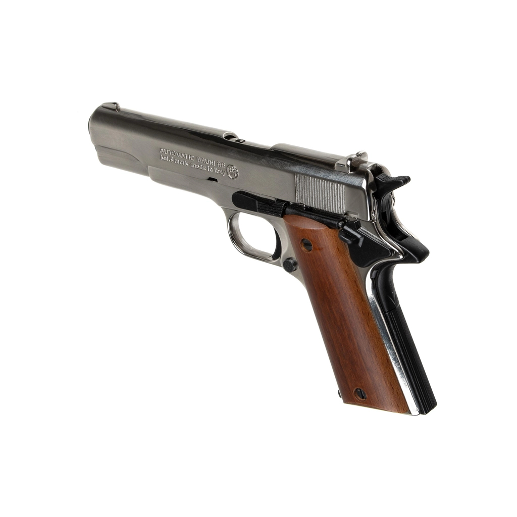 Стартовий пістолет Bruni 96 cal.9 PAK Nikel (1505N) - фото 3 Стартовий пістолет Bruni 96 cal.9 PAK Nikel (1505N) - фото 3