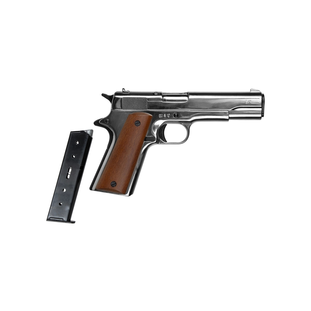 Стартовий пістолет Bruni 96 cal.9 PAK Nikel (1505N) - фото 5 Стартовий пістолет Bruni 96 cal.9 PAK Nikel (1505N) - фото 5