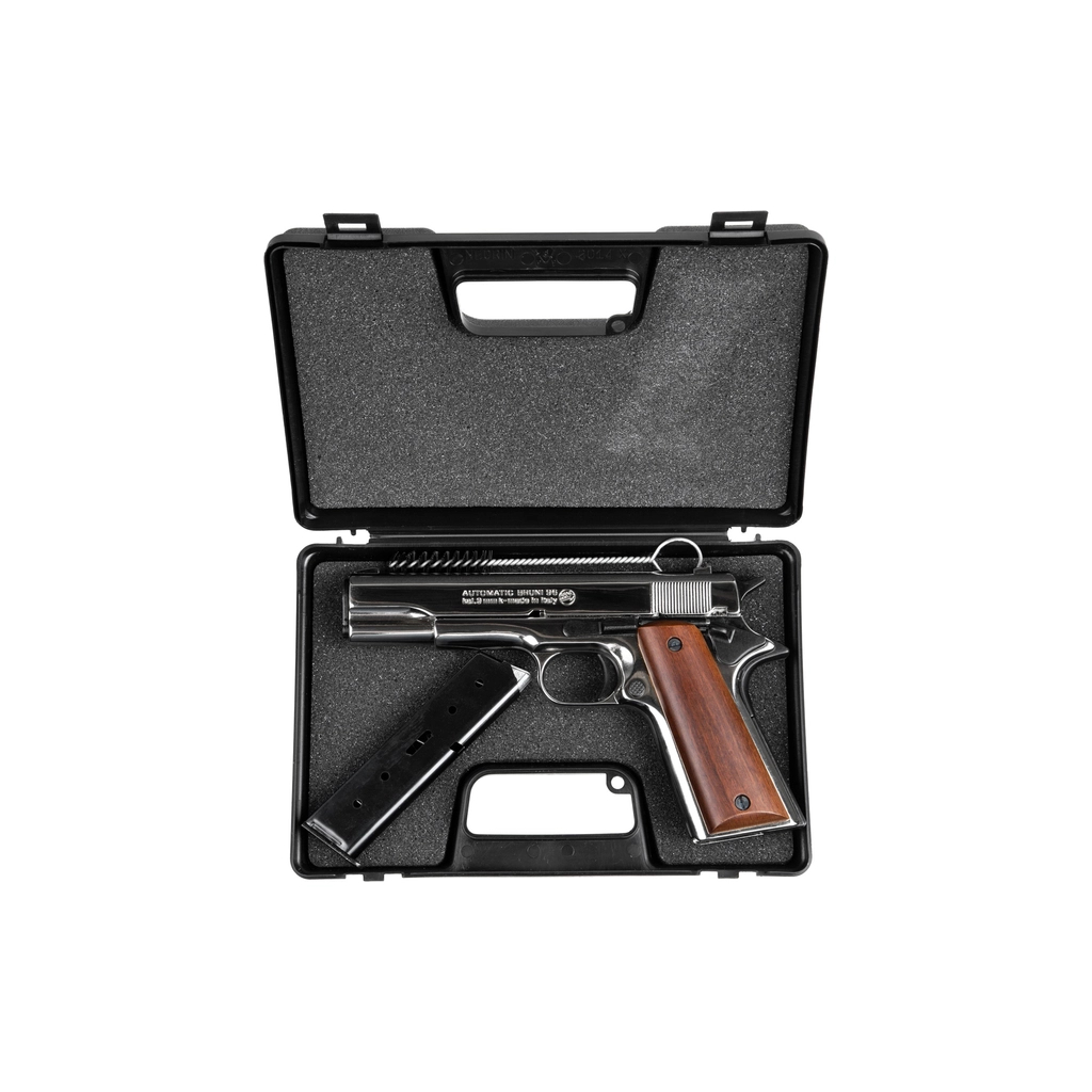 Стартовий пістолет Bruni 96 cal.9 PAK Nikel (1505N) - фото 7 Стартовий пістолет Bruni 96 cal.9 PAK Nikel (1505N) - фото 7