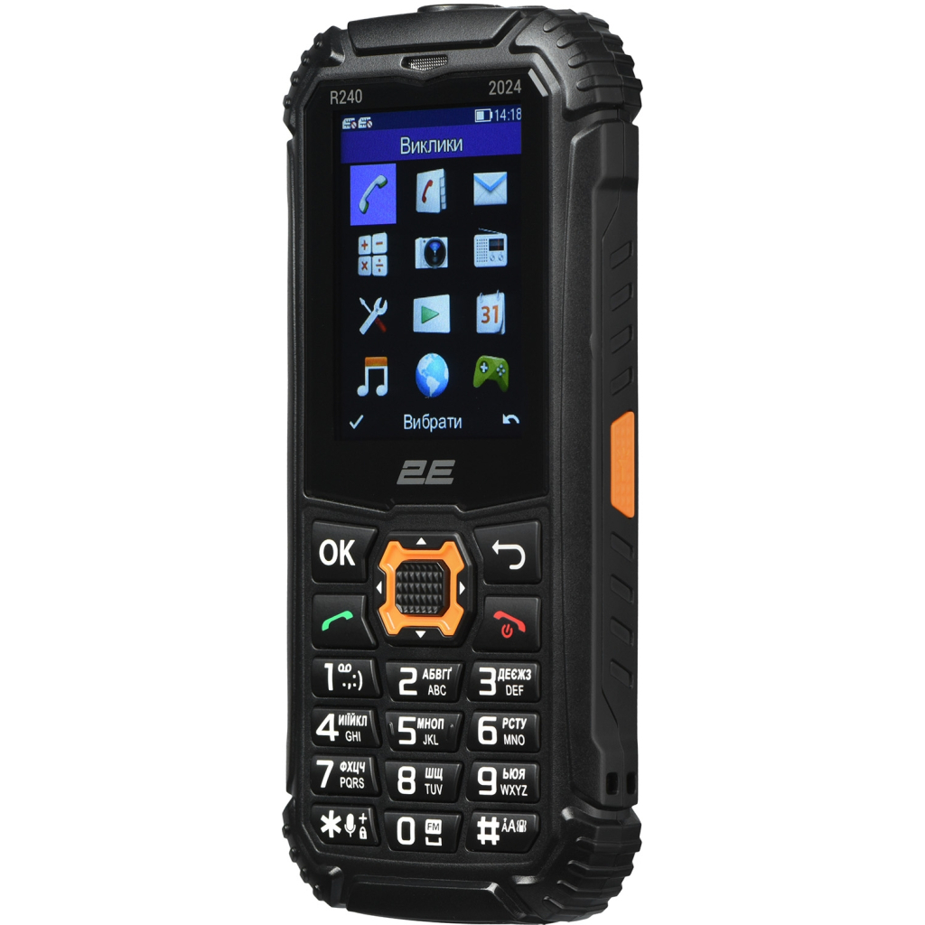 Мобільний телефон 2E R240 2025 Black (694743657623) - фото 9 Мобільний телефон 2E R240 2025 Black (694743657623) - фото 9
