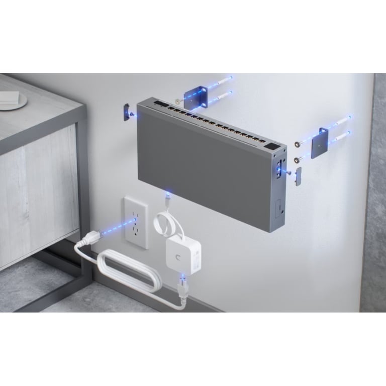 Комутатор мережевий Ubiquiti USW-PRO-MAX-16-POE - фото 9
