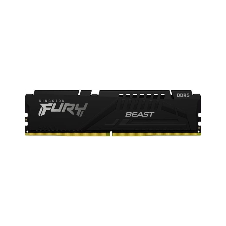 Модуль пам'яті для комп'ютера DDR5 64GB (2x32GB) 5600 MHz Fury Beast Black Kingston Fury (ex.HyperX) (KF556C36BBE2K2-64) - фото 3