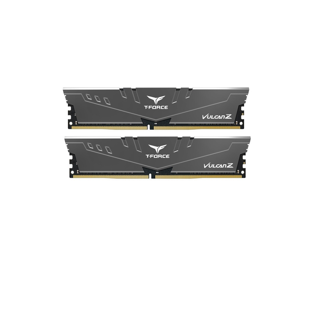 Модуль пам%27яті для комп%27ютера DDR4 16GB (2x8GB) 3200 MHz T-Force Vulcan Z Gray Team (TLZGD416G3200HC16FDC01) Модуль пам%27яті для комп%27ютера DDR4 16GB (2x8GB) 3200 MHz T-Force Vulcan Z Gray Team (TLZGD416G3200HC16FDC01)