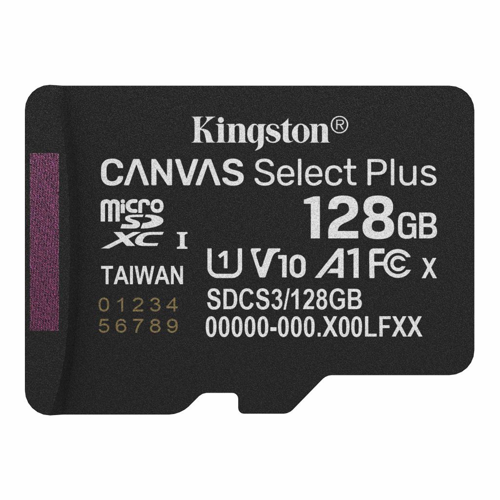 Карта пам%27яті Kingston 128GB microSDXC class 10 UHS-I V10 A1 Canvas Select Plus (SDCS3/128GBSP) Карта пам%27яті Kingston 128GB microSDXC class 10 UHS-I V10 A1 Canvas Select Plus (SDCS3/128GBSP)