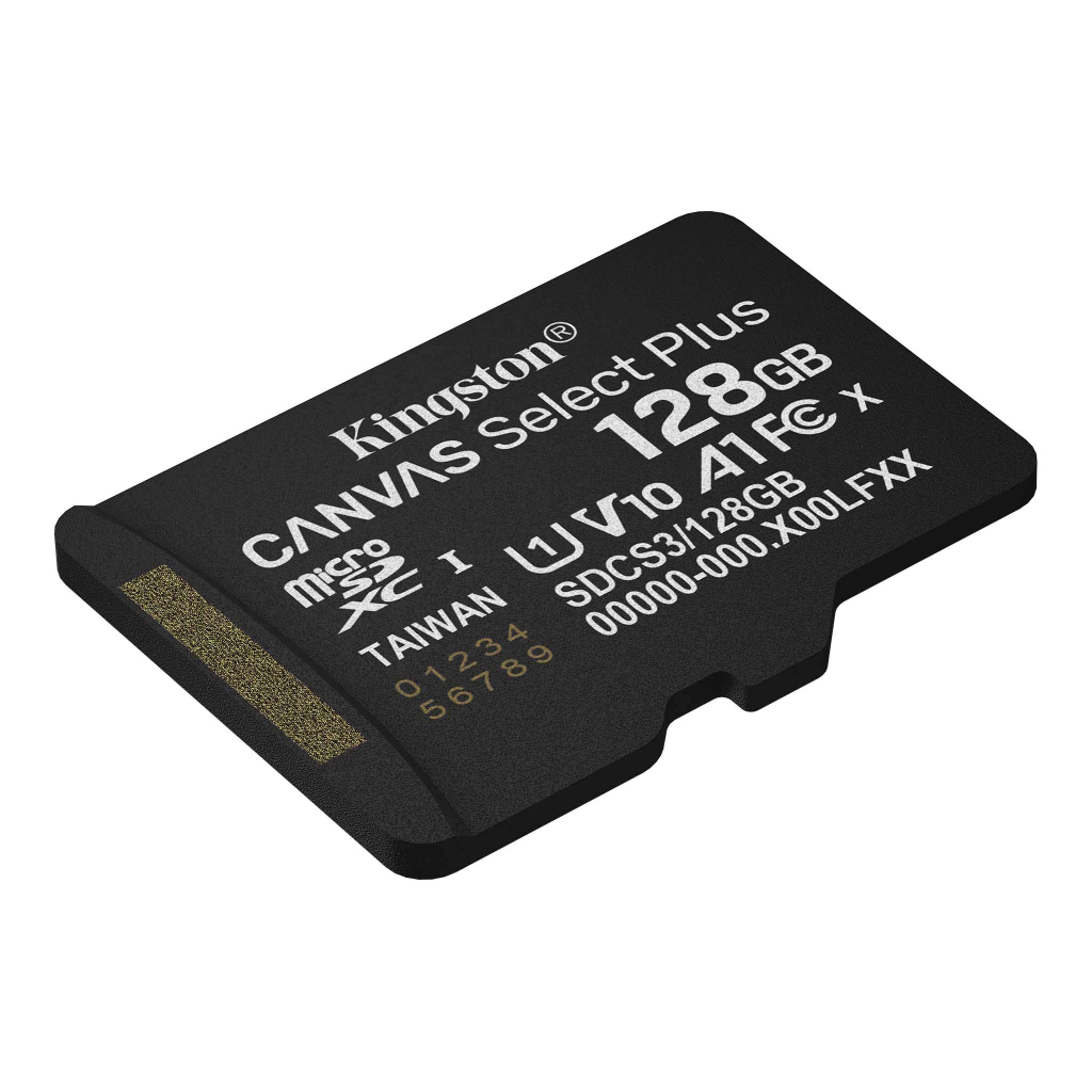 Карта пам'яті Kingston 128GB microSDXC class 10 UHS-I V10 A1 Canvas Select Plus (SDCS3/128GBSP) - фото 2 Карта пам'яті Kingston 128GB microSDXC class 10 UHS-I V10 A1 Canvas Select Plus (SDCS3/128GBSP) - фото 2
