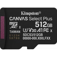 Карта пам'яті Kingston 512GB microSDXC class 10 UHS-I U3 V30 A1 Canvas Select Plus (SDCS3/512GBSP) - фото 1