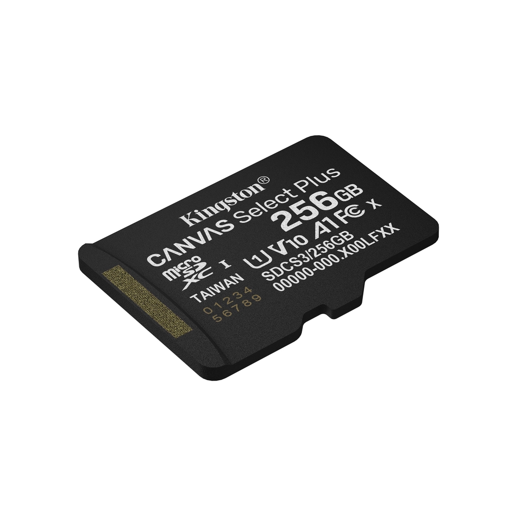 Карта пам'яті Kingston 256GB microSDXC class 10 UHS-I U3 V30 A1 Canvas Select Plus (SDCS3/256GBSP) - фото 2 Карта пам'яті Kingston 256GB microSDXC class 10 UHS-I U3 V30 A1 Canvas Select Plus (SDCS3/256GBSP) - фото 2