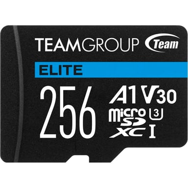Карта пам'яті Team 256GB microSDXC class 10 UHS-I U3 V30 A1 Elite (TEAUSDX256GIV30A103) - фото 1
