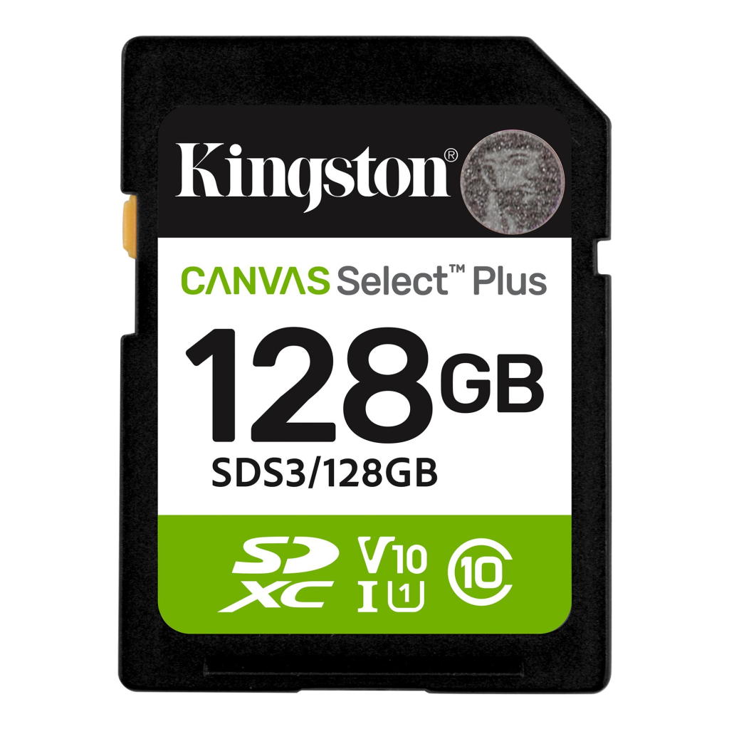 Карта пам%27яті Kingston 128GB SDXC class 10 UHS-I V10 A1 Canvas Select Plus (SDS3/128GB) Карта пам%27яті Kingston 128GB SDXC class 10 UHS-I V10 A1 Canvas Select Plus (SDS3/128GB)