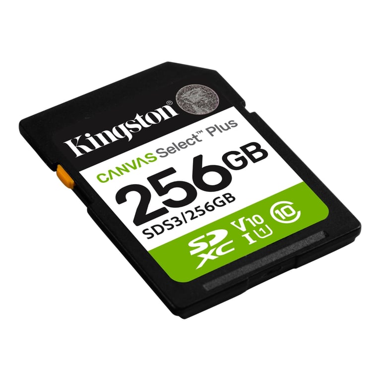 Карта пам'яті Kingston 256GB SDXC class 10 UHS-I V10 A1 Canvas Select Plus (SDS3/256GB) - фото 2