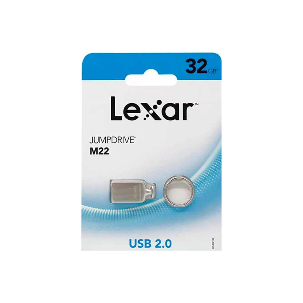 USB флеш накопичувач Lexar 32GB JumpDrive M22 USB2.0 (LJDM022032G-BNJNG) - фото 6 USB флеш накопичувач Lexar 32GB JumpDrive M22 USB2.0 (LJDM022032G-BNJNG) - фото 6