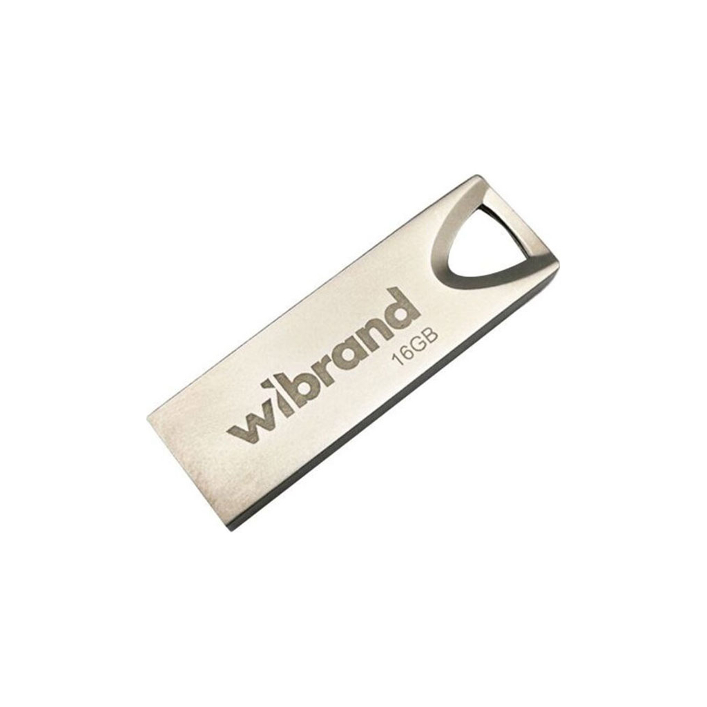 USB флеш накопичувач Wibrand 16GB Taipan Silver USB 2.0 (WI2.0/TA16U2S) - фото 2 USB флеш накопичувач Wibrand 16GB Taipan Silver USB 2.0 (WI2.0/TA16U2S) - фото 2