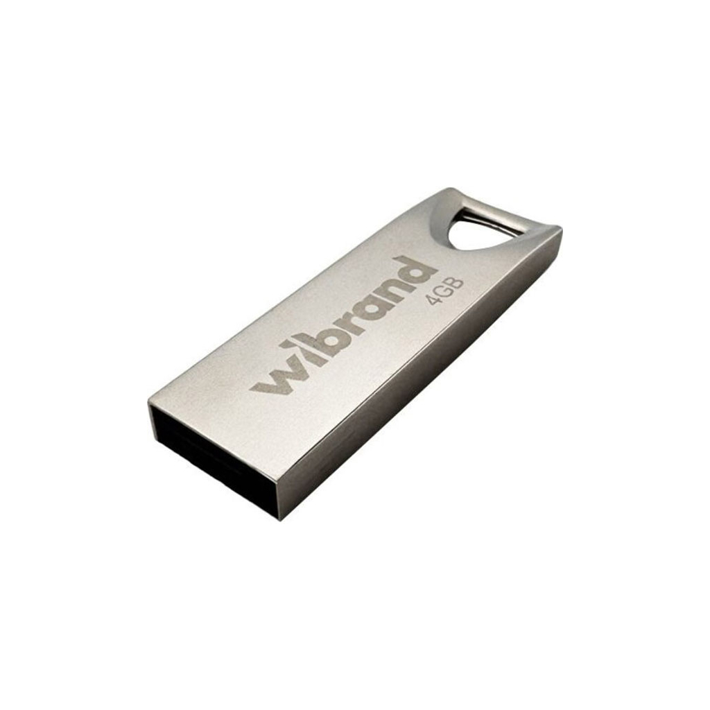 USB флеш накопичувач Wibrand 4GB Taipan Silver USB 2.0 (WI2.0/TA4U2S) USB флеш накопичувач Wibrand 4GB Taipan Silver USB 2.0 (WI2.0/TA4U2S)