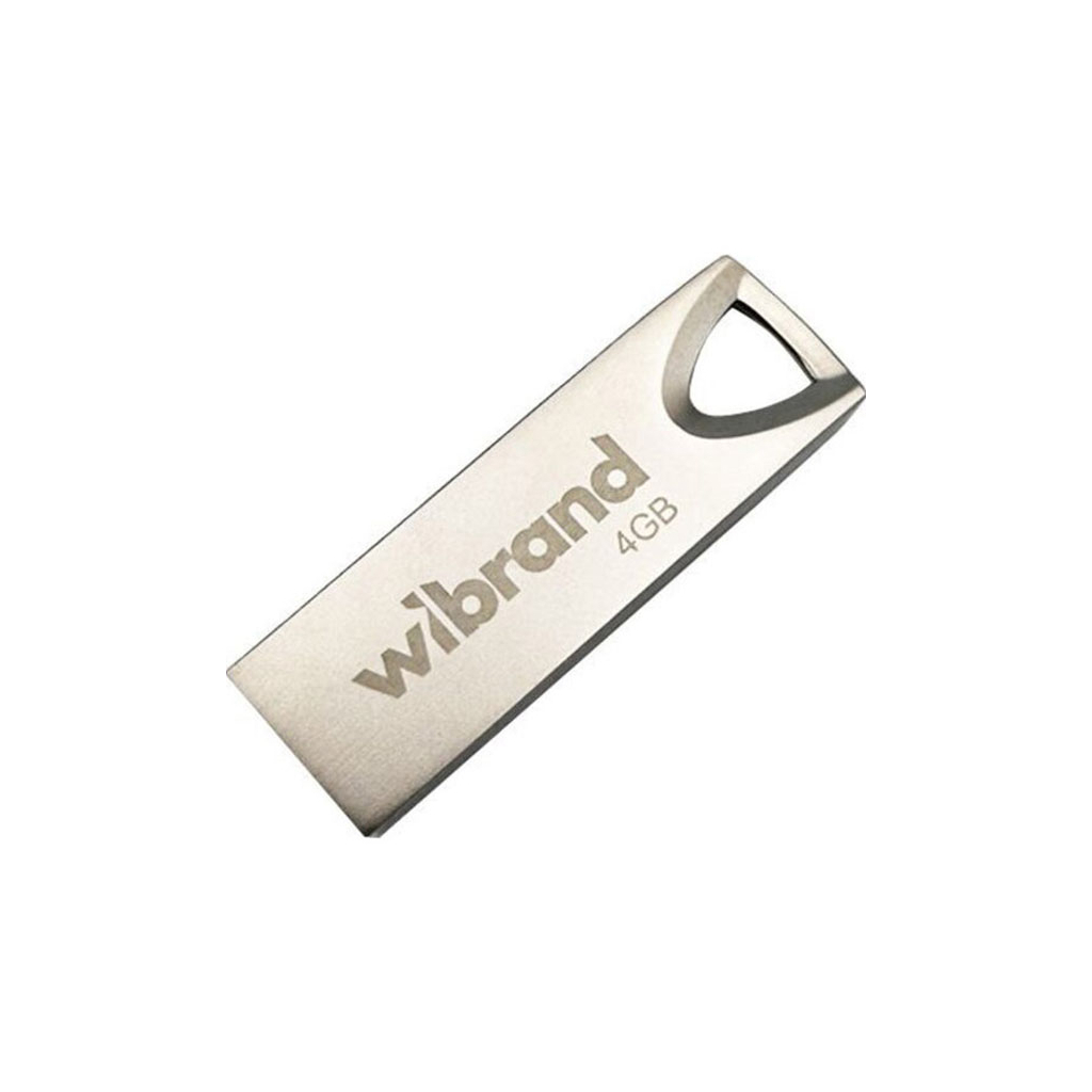 USB флеш накопичувач Wibrand 4GB Taipan Silver USB 2.0 (WI2.0/TA4U2S) - фото 2 USB флеш накопичувач Wibrand 4GB Taipan Silver USB 2.0 (WI2.0/TA4U2S) - фото 2