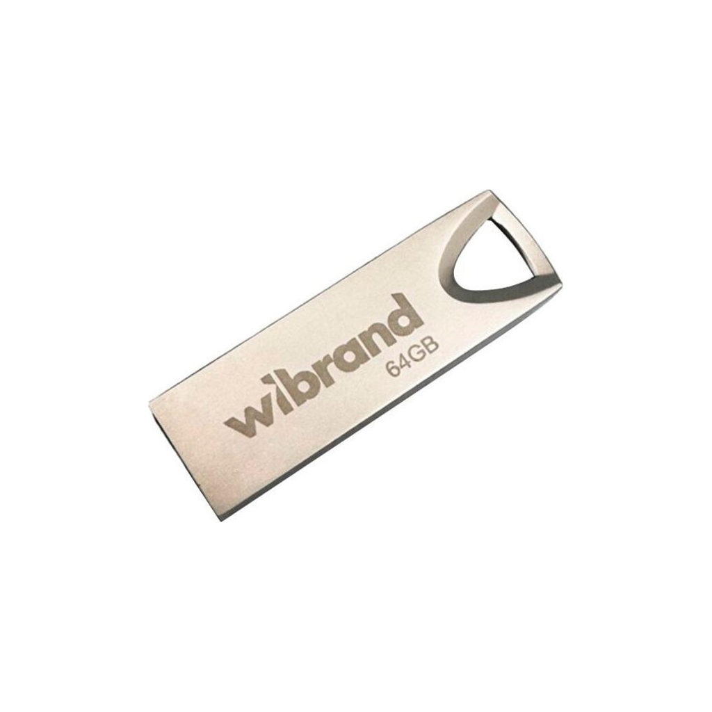 USB флеш накопичувач Wibrand 64GB Taipan Silver USB 2.0 (WI2.0/TA64U2S) - фото 2 USB флеш накопичувач Wibrand 64GB Taipan Silver USB 2.0 (WI2.0/TA64U2S) - фото 2