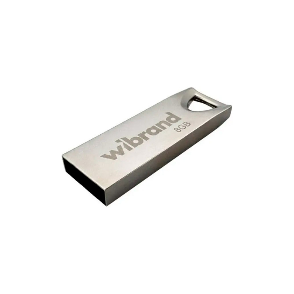 USB флеш накопичувач Wibrand 8GB Taipan Silver USB 2.0 (WI2.0/TA8U2S) USB флеш накопичувач Wibrand 8GB Taipan Silver USB 2.0 (WI2.0/TA8U2S)