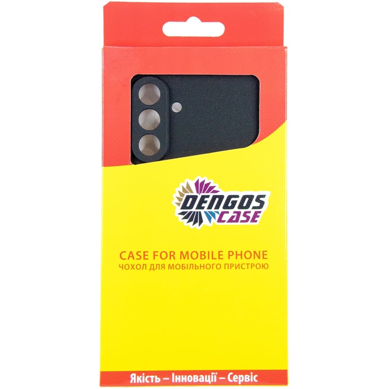 Чохол до мобільного телефона Dengos Carbon Samsung Galaxy A17 Black (DG-TPU-CRBN-235) - фото 5