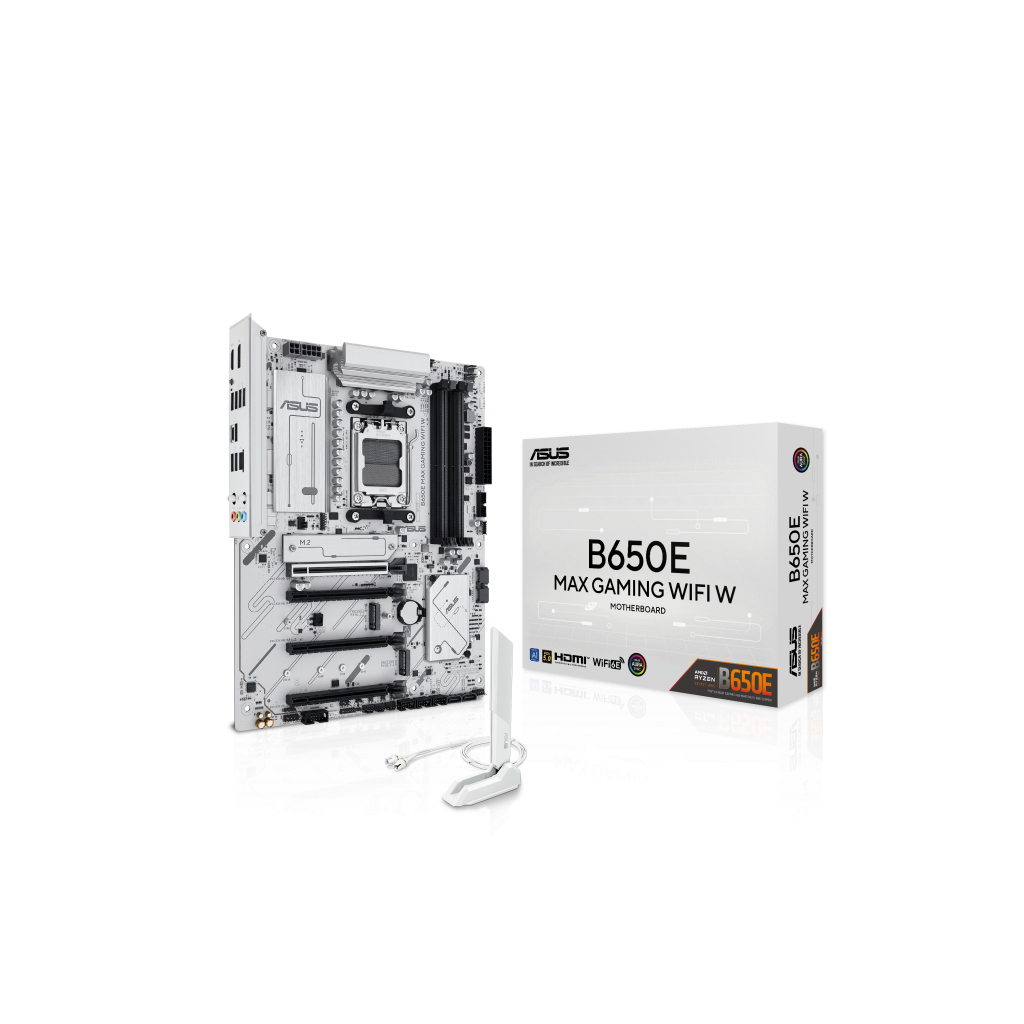Материнська плата ASUS B650E MAX GAMING WIFI W Материнська плата ASUS B650E MAX GAMING WIFI W