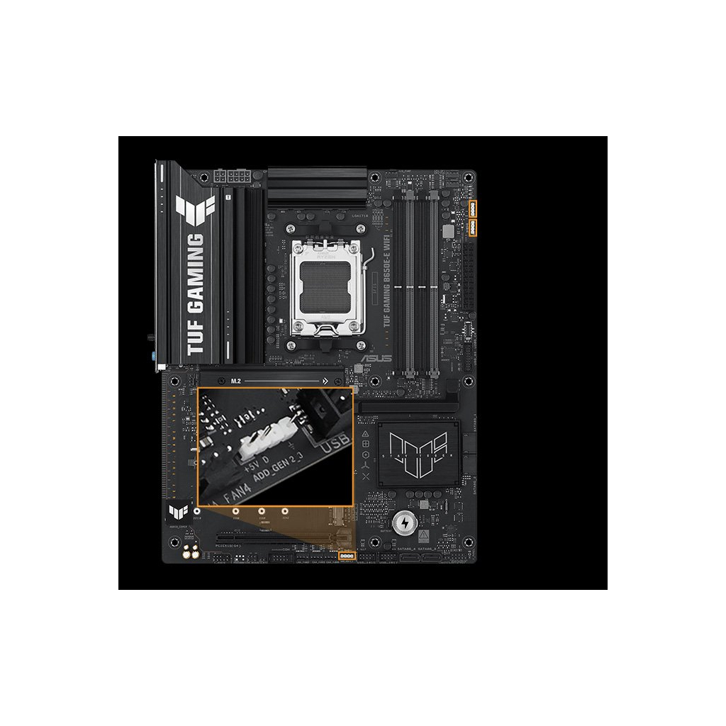 Материнська плата ASUS TUF GAMING B650E-E WIFI - фото 10 Материнська плата ASUS TUF GAMING B650E-E WIFI - фото 10