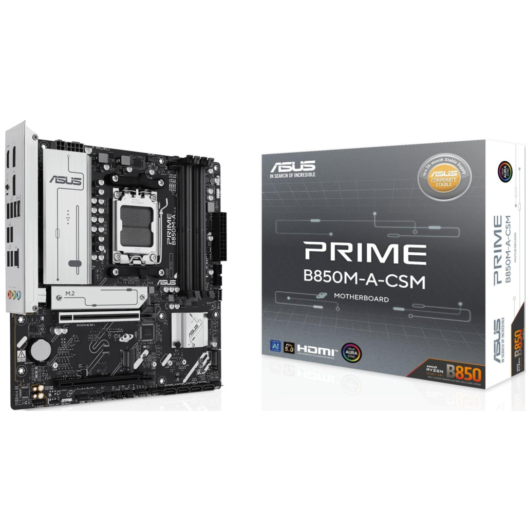 Материнська плата ASUS PRIME B850M-A-CSM Материнська плата ASUS PRIME B850M-A-CSM