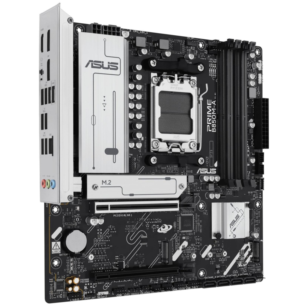 Материнська плата ASUS PRIME B850M-A-CSM - фото 2 Материнська плата ASUS PRIME B850M-A-CSM - фото 2