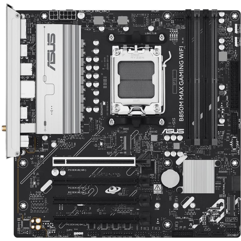 Материнська плата ASUS B850M MAX GAMING WIFI