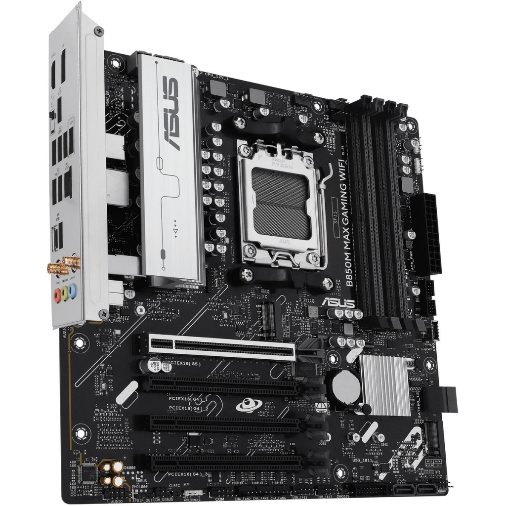 Материнська плата ASUS B850M MAX GAMING WIFI - фото 3 Материнська плата ASUS B850M MAX GAMING WIFI - фото 3