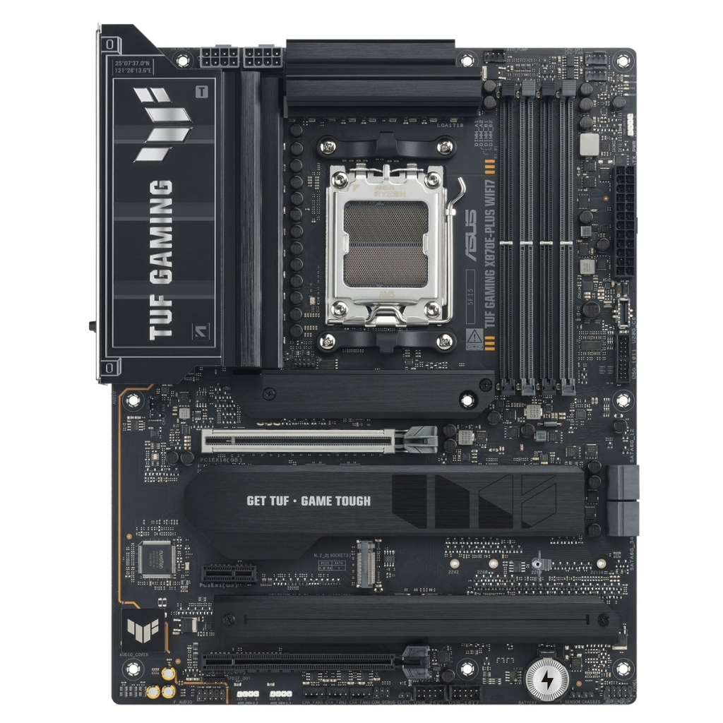 Материнська плата ASUS TUF GAMING X870E-PLUS WIFI7 - фото 2 Материнська плата ASUS TUF GAMING X870E-PLUS WIFI7 - фото 2