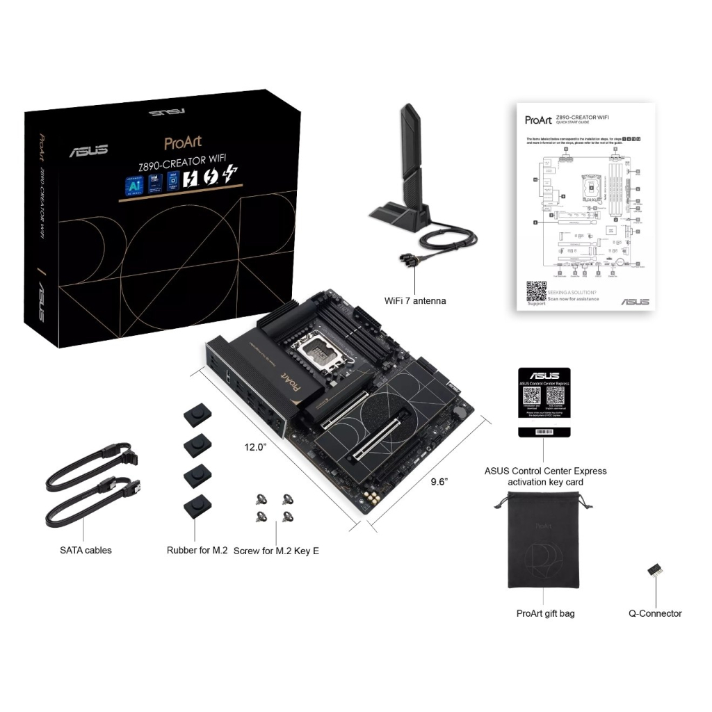 Материнська плата ASUS PROART Z890-CREATOR WIFI - фото 8 Материнська плата ASUS PROART Z890-CREATOR WIFI - фото 8