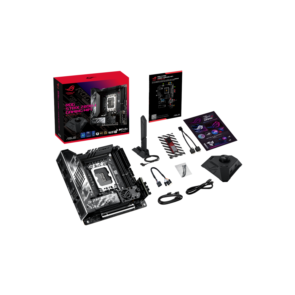 Материнська плата ASUS ROG STRIX Z890-I GAMING WIFI - фото 4 Материнська плата ASUS ROG STRIX Z890-I GAMING WIFI - фото 4