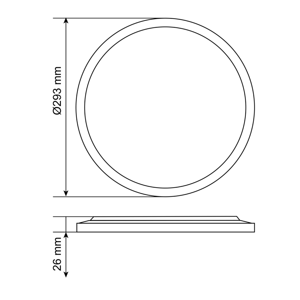 Світильник Videx DL5R 22W 3000K-4000K-5000K Black (VL-DL5R-22CB) - фото 10 Світильник Videx DL5R 22W 3000K-4000K-5000K Black (VL-DL5R-22CB) - фото 10