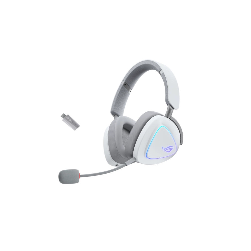 Навушники ASUS ROG Delta II White (90YH03W0-BHUA10) Навушники ASUS ROG Delta II White (90YH03W0-BHUA10)