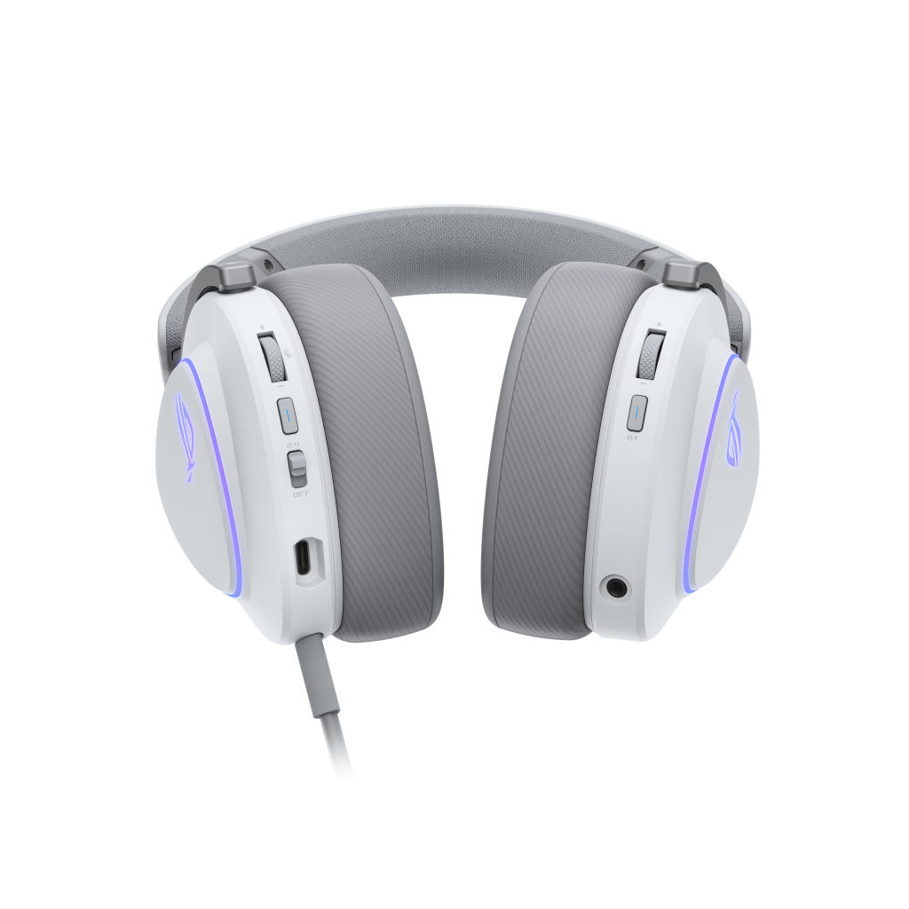 Навушники ASUS ROG Delta II White (90YH03W0-BHUA10) - фото 8 Навушники ASUS ROG Delta II White (90YH03W0-BHUA10) - фото 8