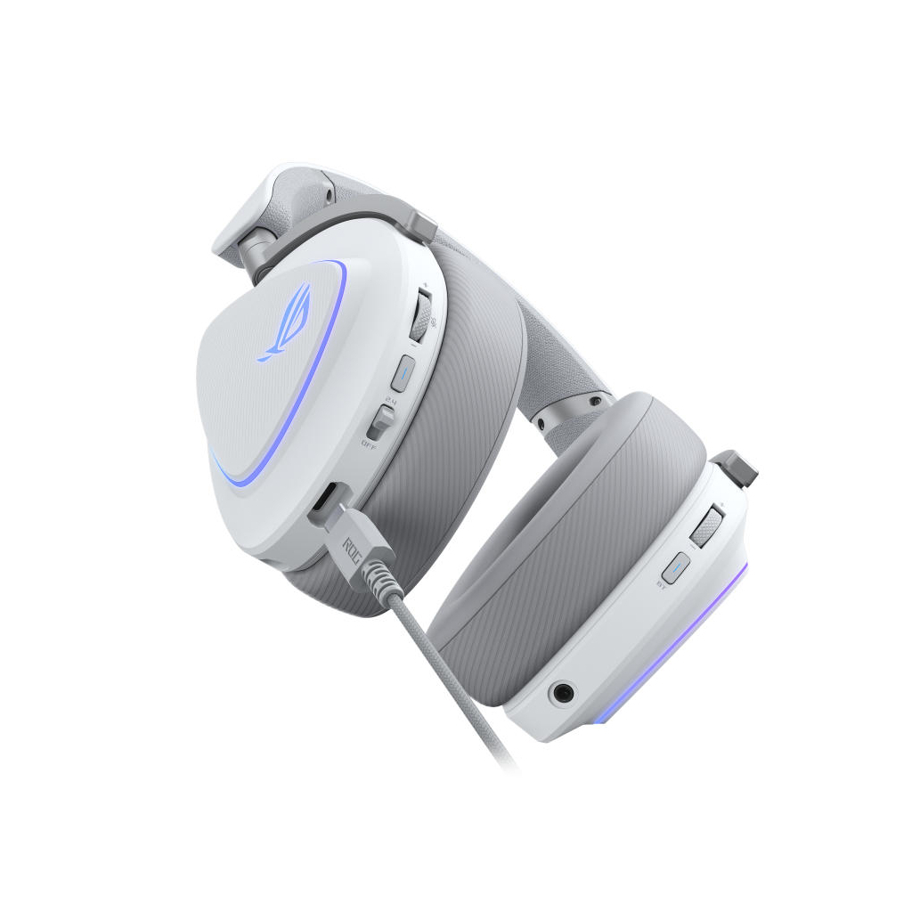 Навушники ASUS ROG Delta II White (90YH03W0-BHUA10) - фото 9 Навушники ASUS ROG Delta II White (90YH03W0-BHUA10) - фото 9