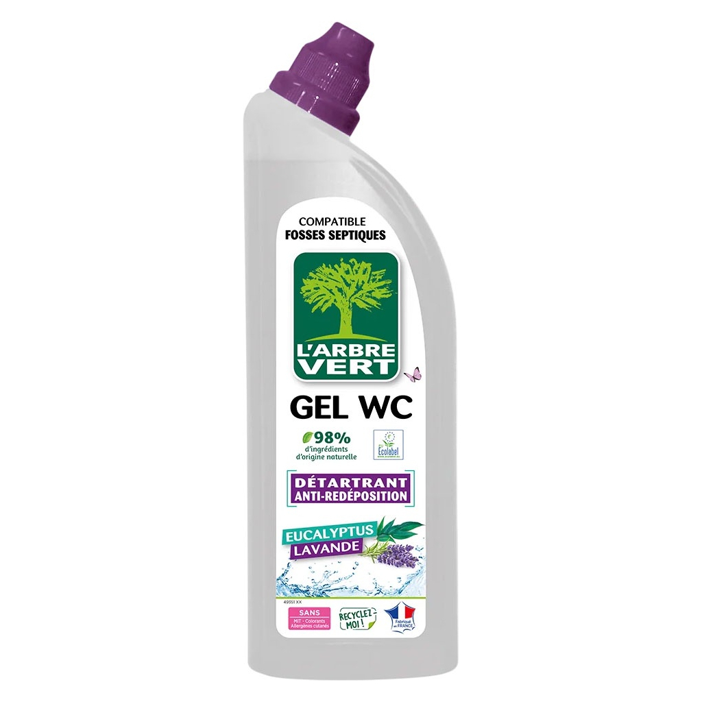 Засіб для чищення унітазу L%27Arbre Vert Лаванда та евкаліпт 750 мл (3450601045738) Засіб для чищення унітазу L%27Arbre Vert Лаванда та евкаліпт 750 мл (3450601045738)